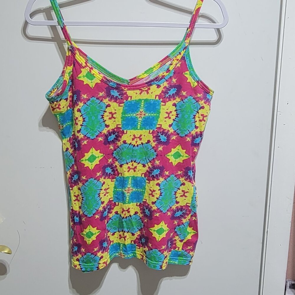 Vintage Y2K Tie-Dyed Tank